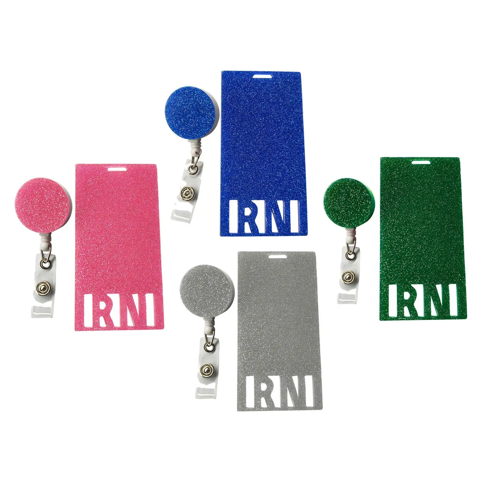 Intrekbare sleutelhanger Fotokaarthouder Badgehouder Reel Sleutelhanger Lanyard Zwaar