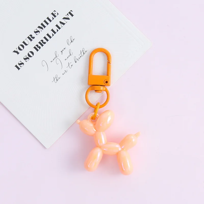 5/10 Stück Niedliche Cartoon-Ballonhund-Schlüsselanhänger für Damen Taschenanhänger Autoschlüsselanhänger Schmuck Geschenk Dekoration Accessoires – Detail 12
