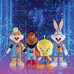 Looney Tunes Space Jam 2 James Bugs Bunny Lola Bunny Tweety Plush Toy Cute Cartoon Movie Figures Stuffed Doll Toys For Kids Gift