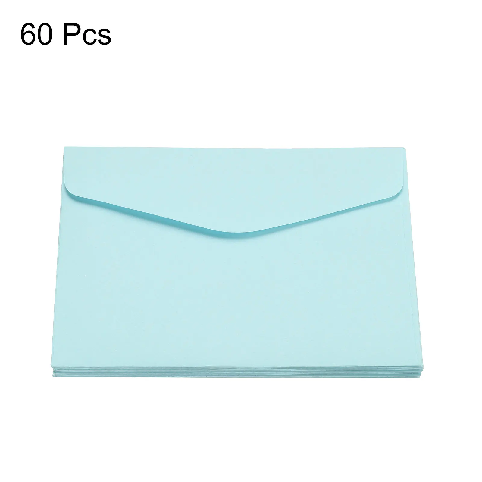 60 قطعة مغلفات صغيرة 4.5x3.2 بوصة ورقة فارغة تخزين العناصر الصغيرة حامل بطاقة الأعمال لحفلة ملاحظة المعايدة