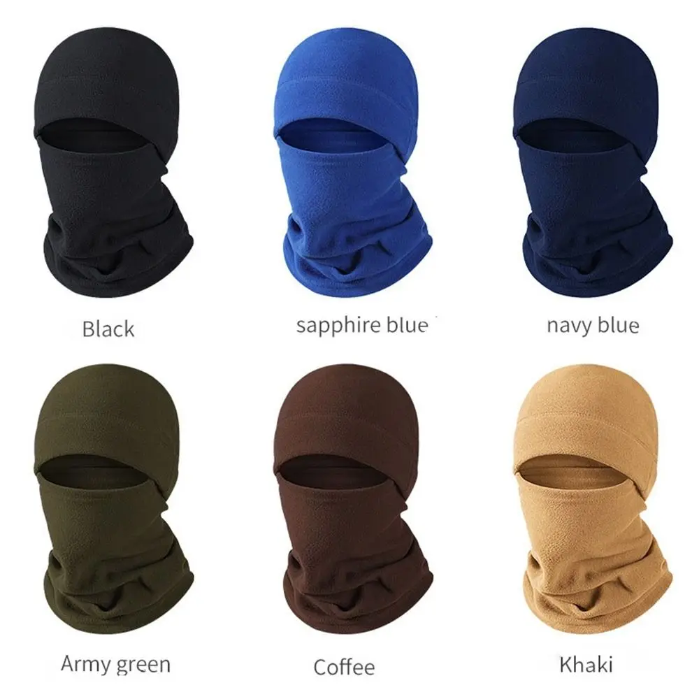 Balaclava Bonnet Hat Ski Mask Thermal Head Cover Neck Warmer Scarf Winter Face Mask Pullover Cap Beanies Hat Men Winter Cap