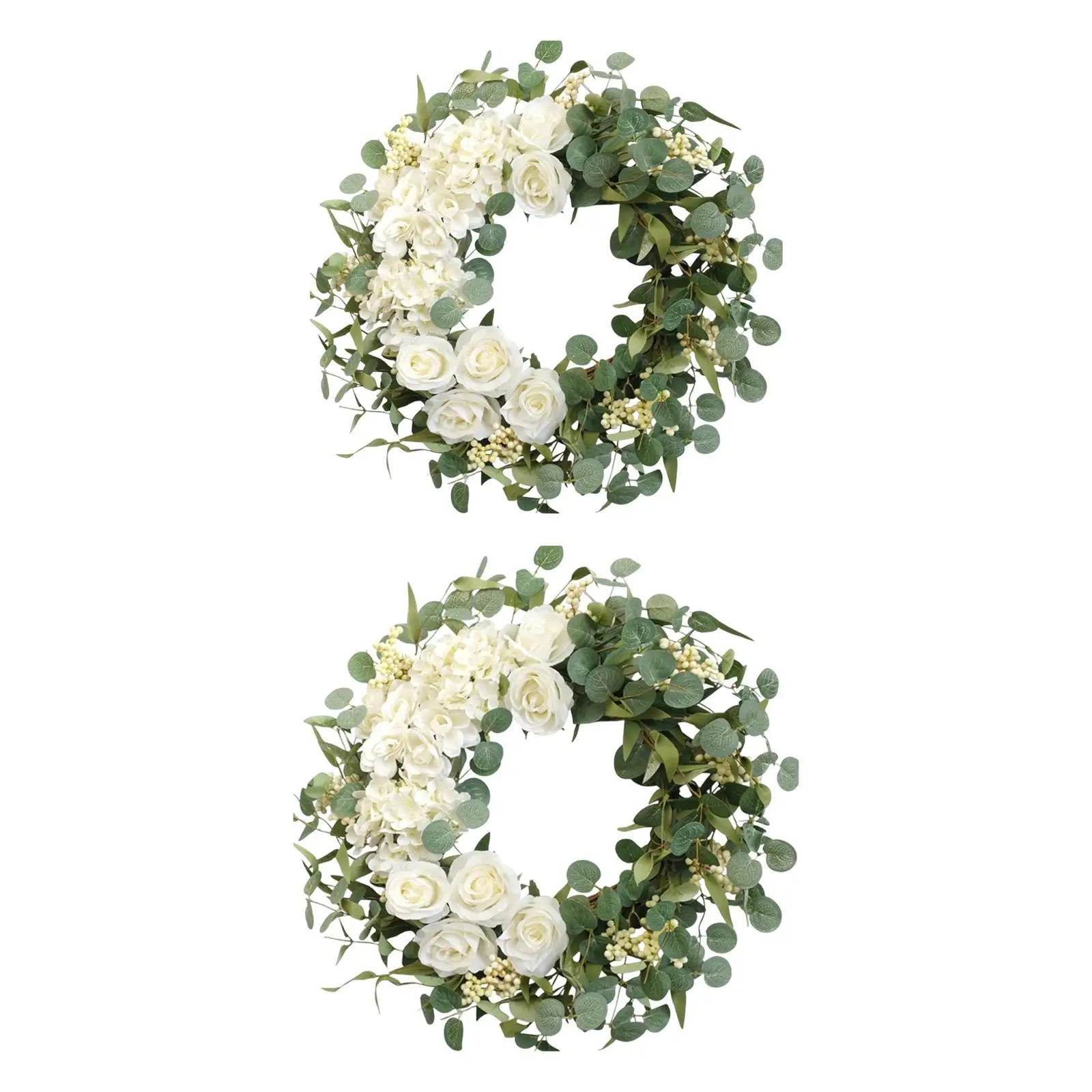 

Eucalyptus Wreath for Front Door, Seasonal Floral Arrangement for Home Decor
