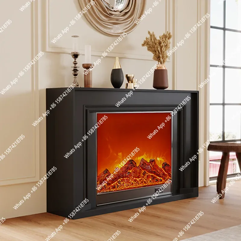 

Декоративный каминный шкаф ZL для прихожей и гостиной, скандинавский минимализм, подставка для камина, декоративная рама, фоновая стена