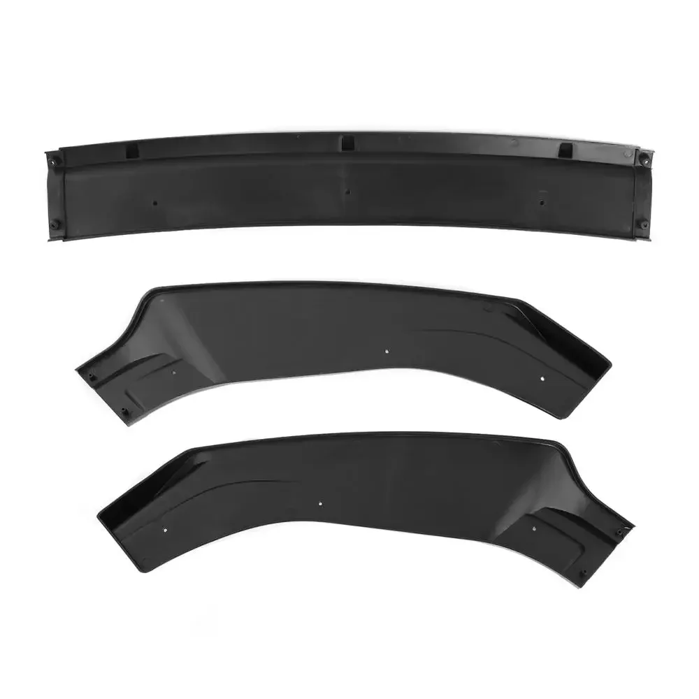 3 pz paraurti anteriore Spoiler Splitter nero lucido per Volkswagen Golf MK7 MK7.5 GTI R-line GTD 2014-2019 (non per 7/7.5)