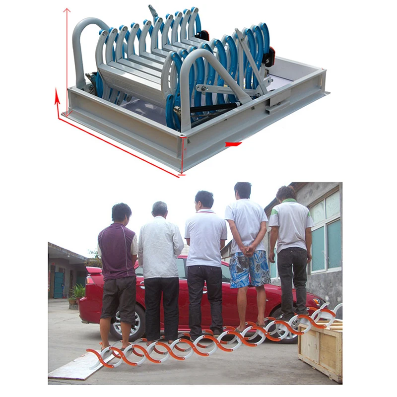 Электрическая чердачная лестница с поручнями, потолочная складная телескопическая лестница с дистанционным управлением и люком