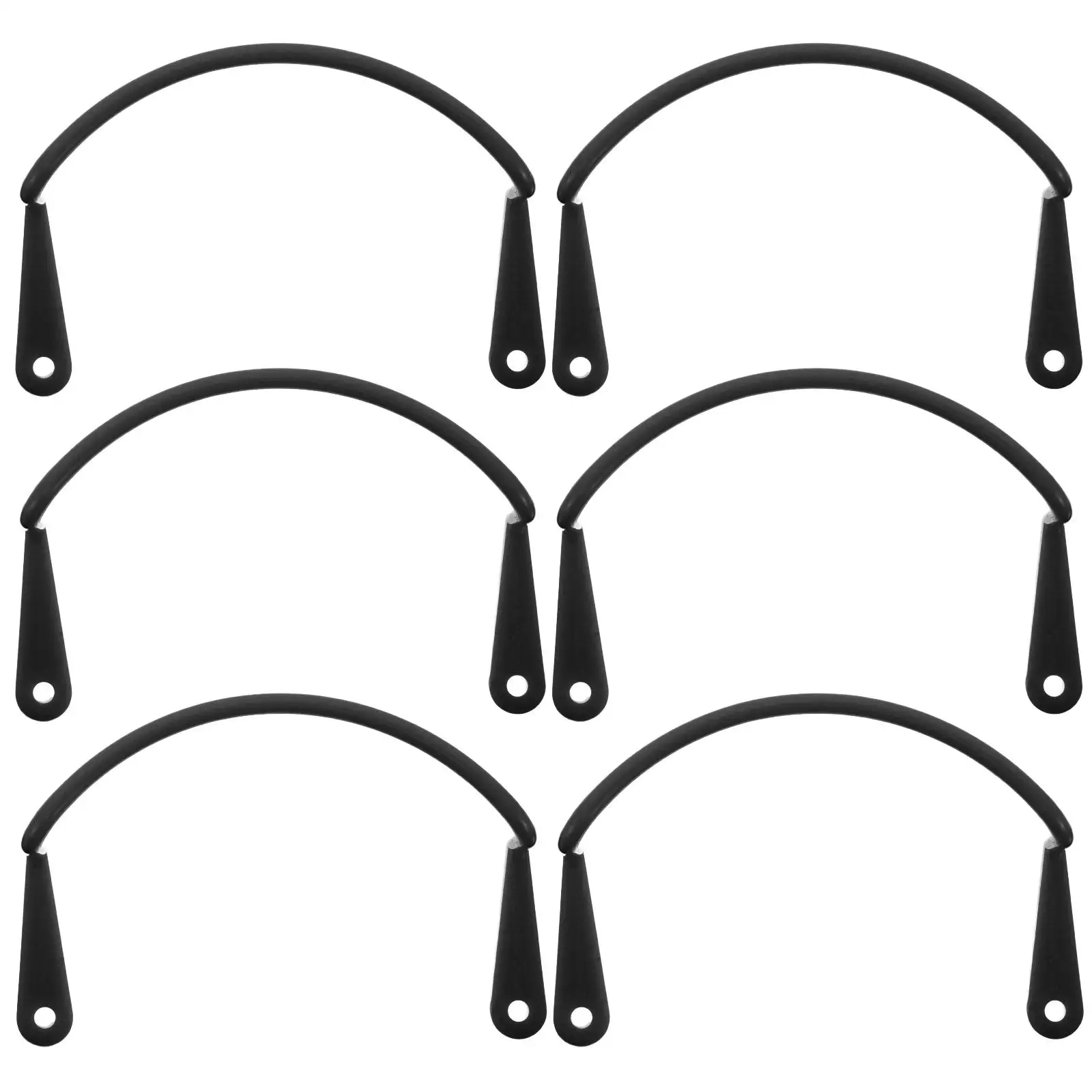 

6pcs Pool Table Net Fixator Billiard Net Bracket Billiards Pocket Fixing Kit Billiard Bracket for Pool Table Net Billiards Net F