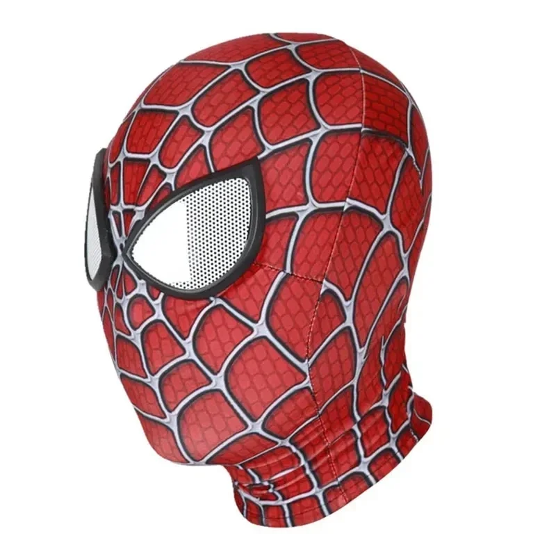 Volwassen Superheldenmasker Kinderen Peter Parker Masker Filmpersonages Halloween Cosplay Spiderman Hoofddeksels Kostuums Spel Rekwisieten