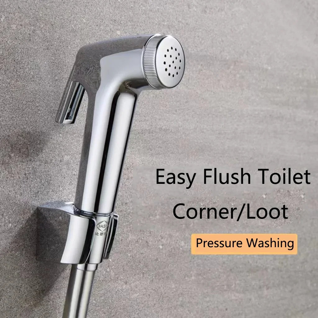 Toilet Spray Gun Faucet Sprayer Bathroom Shower Head Self-cleaning Accessories Portable Bidet Toilet Sprayer