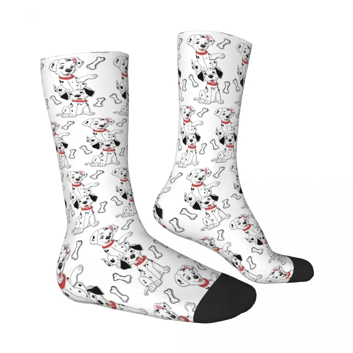 101 Dalmatians Socks dog Casual Stockings Couple High Quality Outdoor Sports Socks Autumn Graphic Non Skid Socks