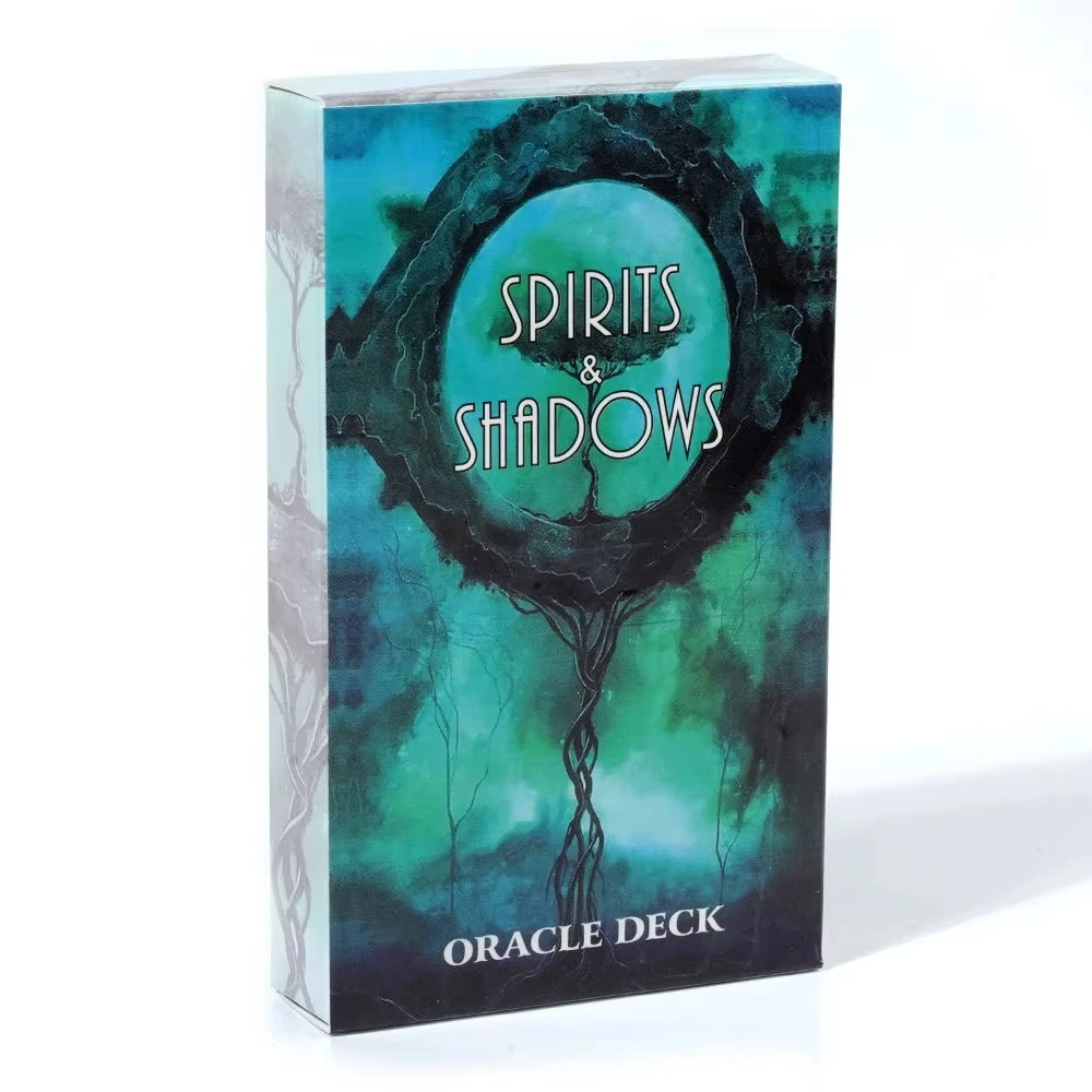 Spirits Shadows Tarot Card Unknown Spirit Deck Tarot Oracle Cards Deck Card Mysterious Divination Game Family Party Board Game