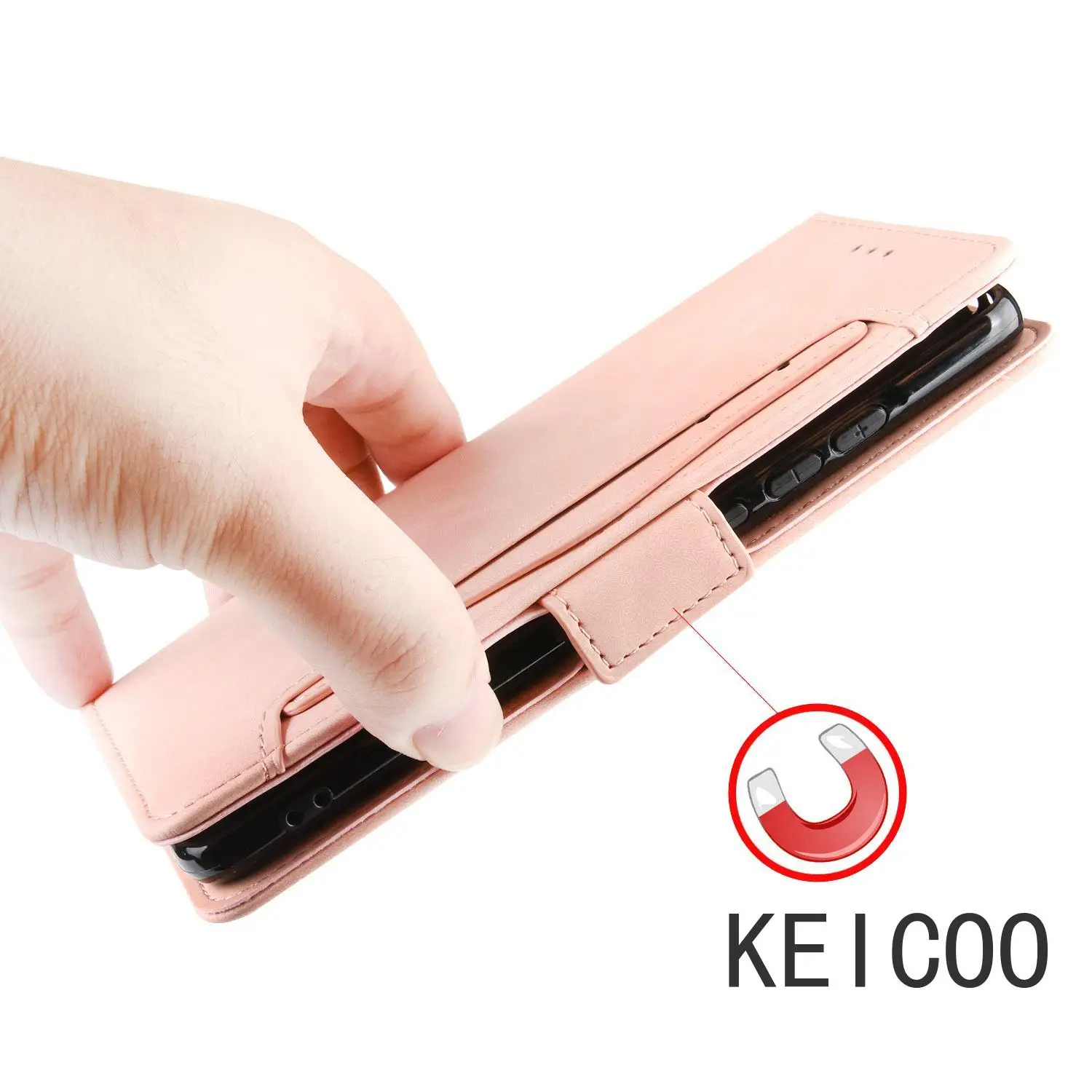 ل TCL 40 50 60 60R SE LE XL XE Pro NxtPaper 4G 5G موضة متعددة الوظائف غطاء الوجه متعدد فتحة للبطاقات محفظة كليب حافظة جلدية #5