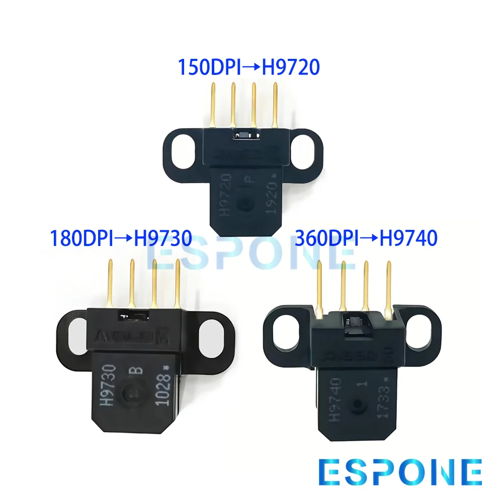 

Датчик-энкодер ESPONE (2 шт.) H9740 H9730 H9720 для принтеров с ленточными энкодерами 360LPI, 180LPI, 150LPI