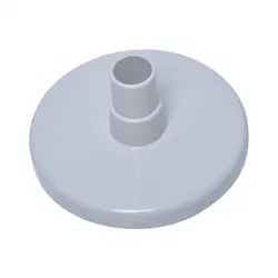 Pool Skimmer Vacuum Plate ,Skim VAC Plate Accessory Fine Workmanship White