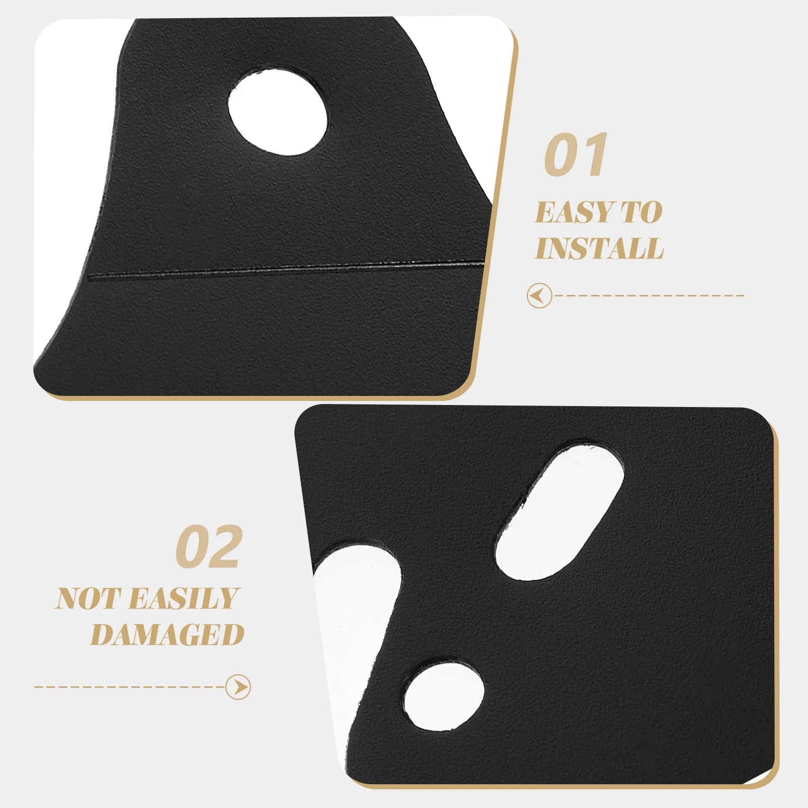 

1 Set Bike Mudguards Mountain Bike Dirt Guards Front Rear Splash-Proof Cycling Tyre Mudguard Durable Plastic Protective Riding