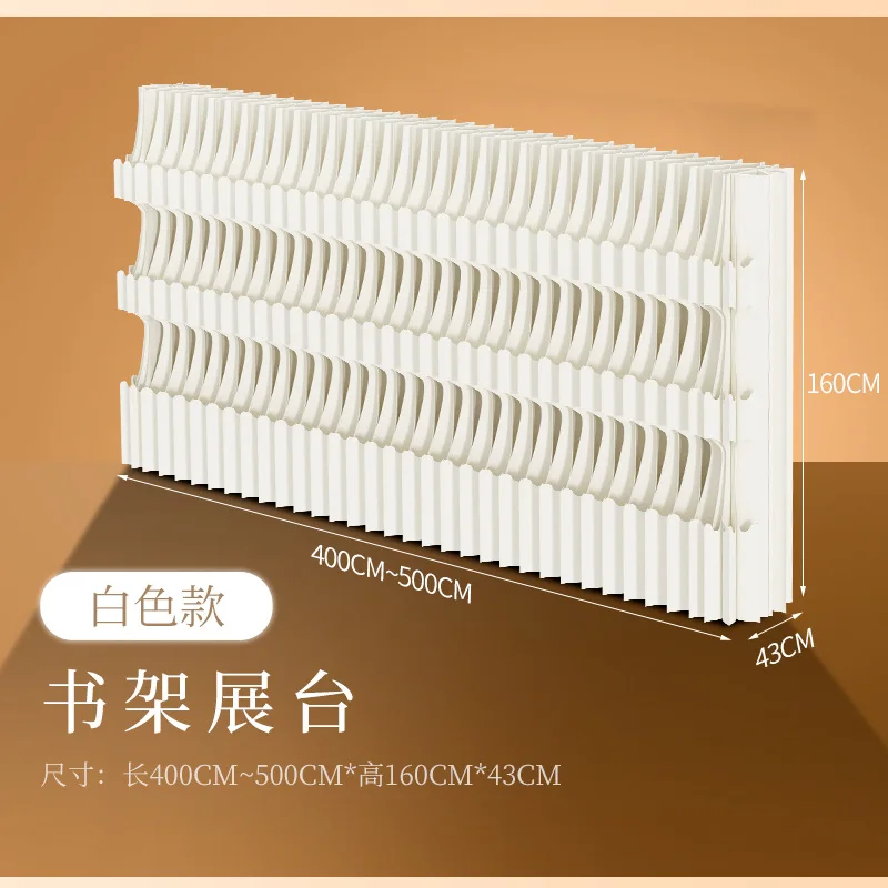 Shopping mall boutique display cabinet partition screen false wall