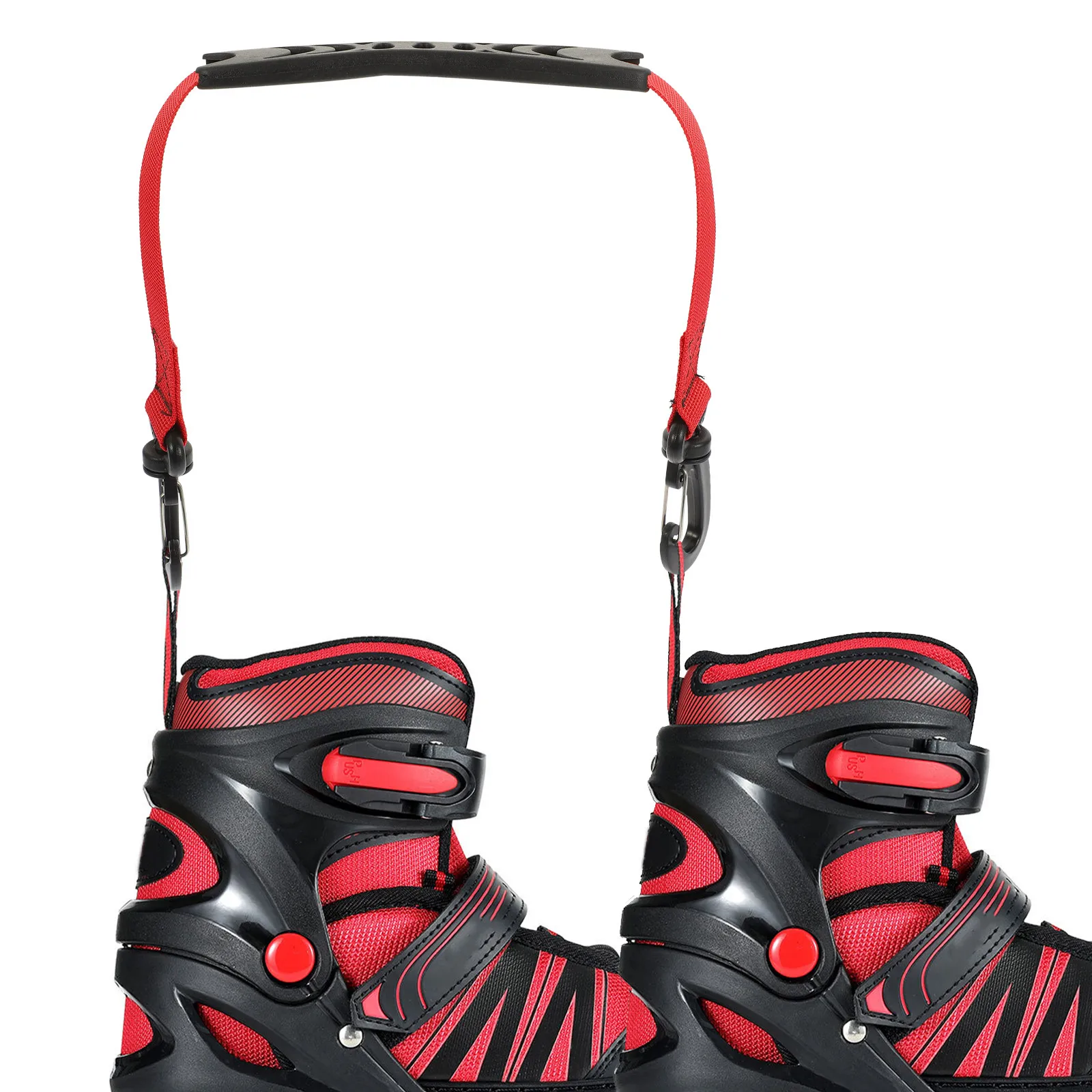 2Pcs Roller Skates Leash Professional Ski Boots Carrier Strap Strong Nylon Material Portable Compact Design for Ice Skating