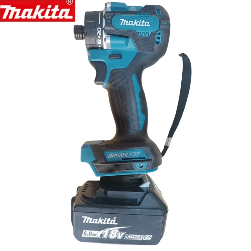 Imagem -04 - Makita Df032d 18v 10 mm Driver Brushless Motor Endless Velocidade Variável Forward e Reverse Dentro