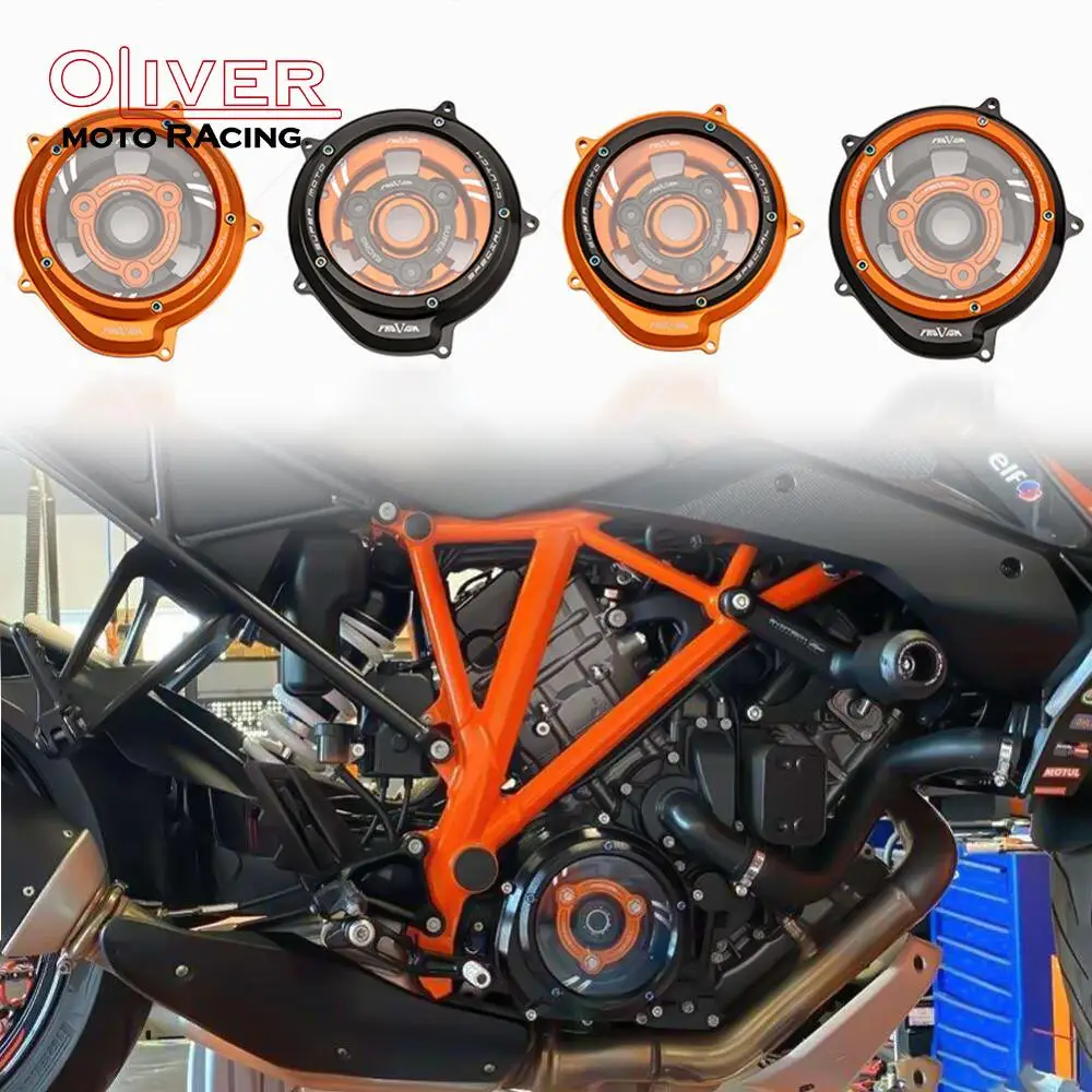 For 2014-2026 KTM 1290 SuperDuke R/GT Clear Engine Clutch Cover for KTM 1290Adventure R/S/T 1190 1050 1090 ADV 1390 SUPER DUKE R