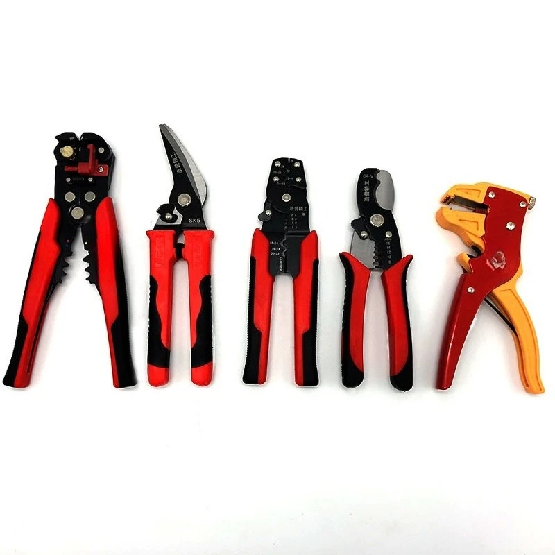 

Function: Wire Stripper, Cable Scissors, Electrician, Wire Crimping Stripper, Wire Trimming, Stripping Pliers