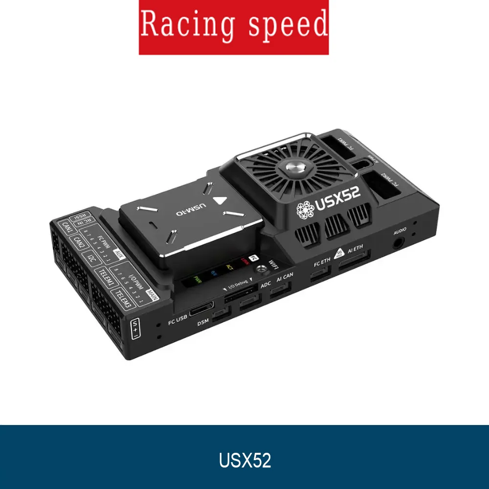 UTMSYS USX52 Compute Flight Controller Pixhawk 6X X5 AI Chip 10TOPS BPU PX4 ArduPilot FC for Fixed Wing Multirotor Drone