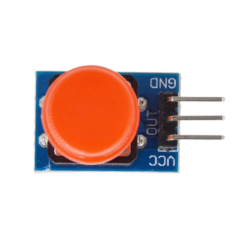 5pcs 12X12MM Big key module Big button module Light touch switch module with hat High level output for arduino