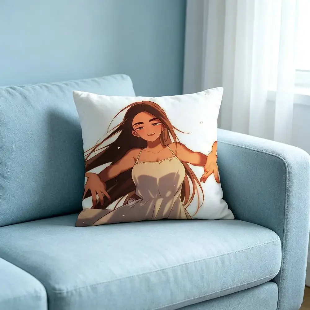 Hyuna Alien Stage Customizable Square Pillowcases, Stylish And Soft, Perfect For Beds, Cars, And Sofas.