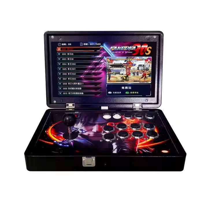 Factory Wholesale Portable Folding Commercial Coin Operated Coin Operated Arcade Fighting Game Machine