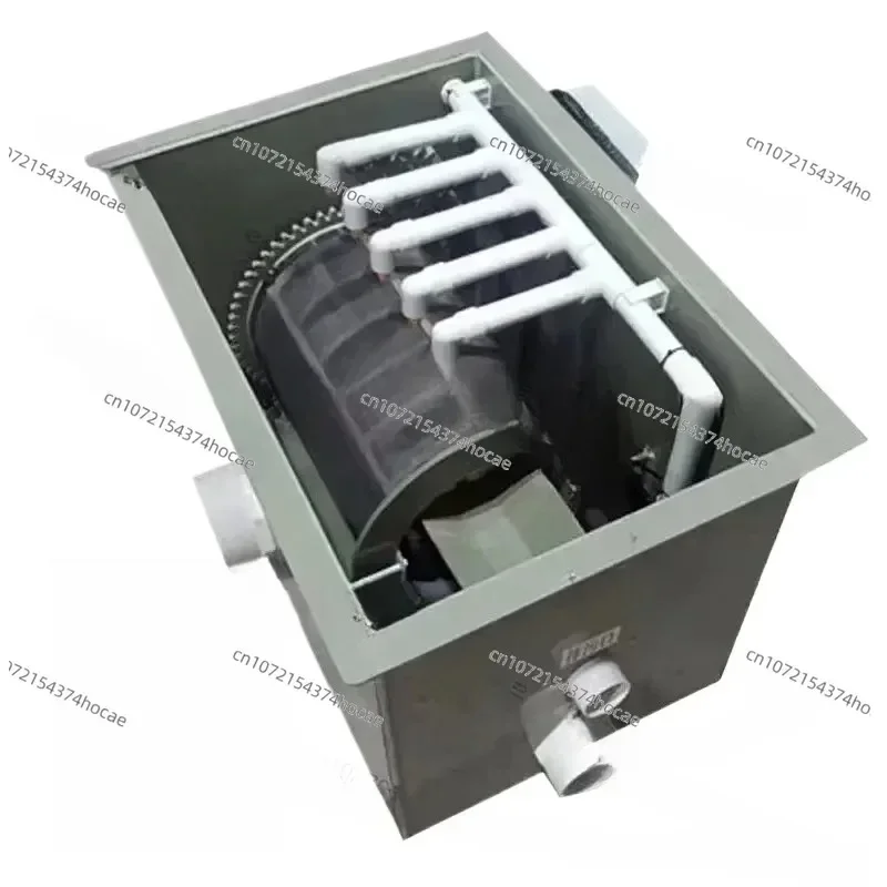 Rotary drum microfiltration fish pond filtration equipment 10 ton filter aquaculture ultrafiltration