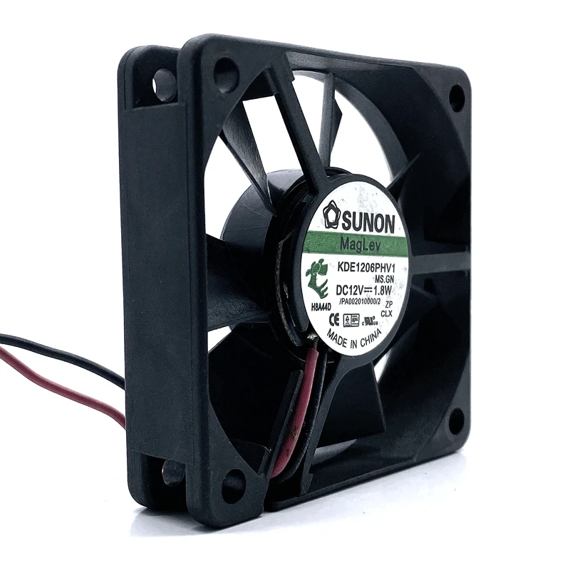 KDE1206PHV1  60mm 6cm 12V 1.8w Fan for Sunon 6015 Silent 6CM Projector Maglev Power Supply Cabinet Cooler