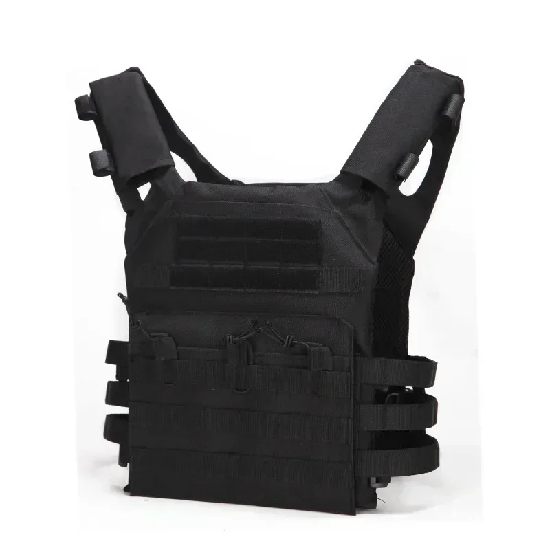 Men\'s Vest Molle Plate Carrierr Magazine Tactical Vest Train Body Armor Combat Camo CS Hunting Equipment