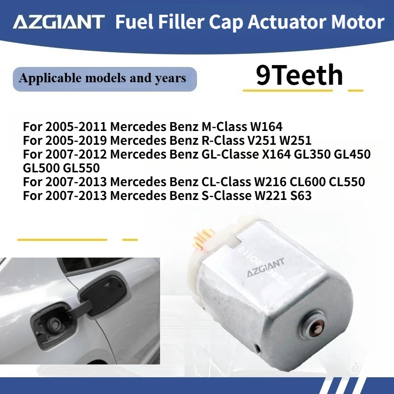 For 2007-2013 Mercedes Benz CL-Class W216 CL600 CL550 Car Fuel Filler Flap Open Lock Release Actuator Motor Tank Cap Door Engine