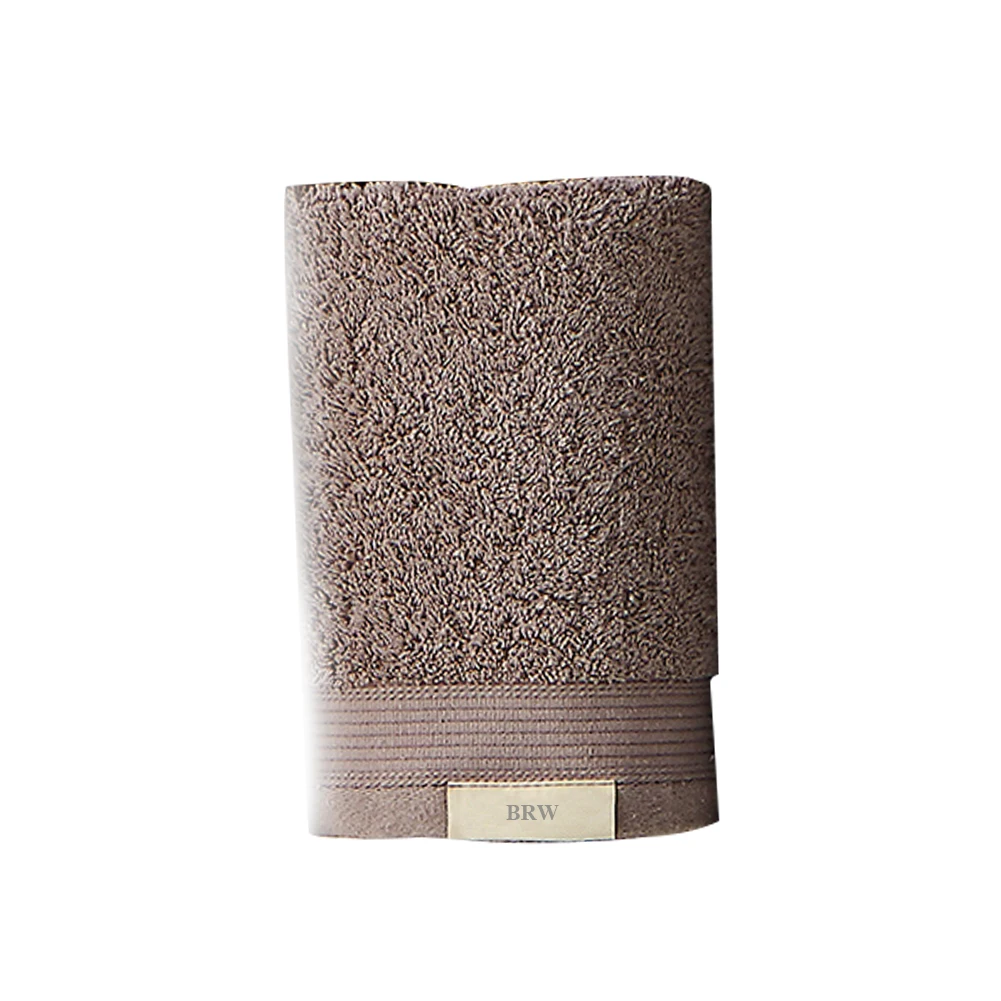 BRW Towels, Brown, Luxury Soft Cotton Towels,Highly Absorbent Bathroom Towel