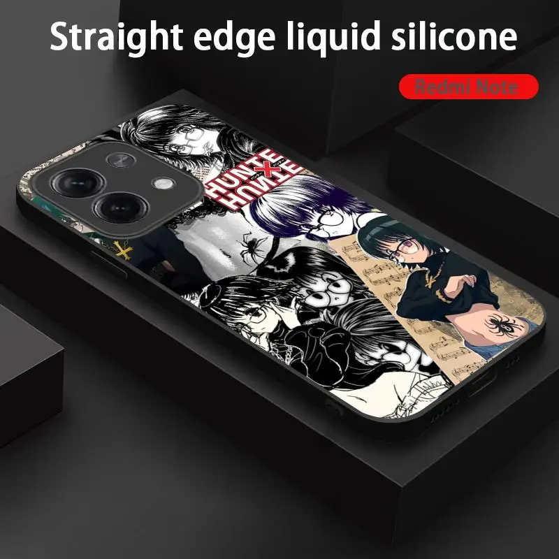 Shizuku sexy japan anime girl Phone Case For Xiaomi Redmi Note 14 13 12 11 Pro Plus S 5G 14C A3 Soft Black Phone Cover