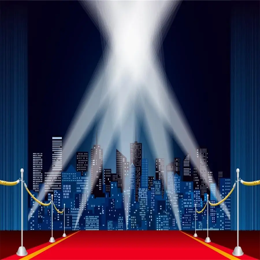 سجادة حمراء Laeacco خلفية للتصوير الفوتوغرافي كبار الشخصيات حفلة ذهبية منقطة صورة الطفل خلفية للتصوير الفوتوغرافي استوديو الصور