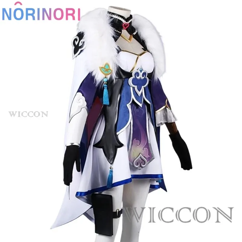 스타레일 바이헹 코스프레 의상 게임 애니메이션 파티 유니폼 여성 할로윈 역할극 의상 드레스