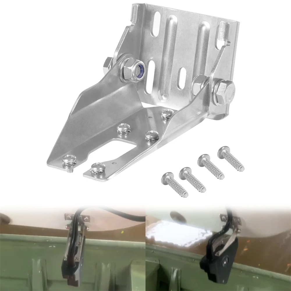 ANX 010-12784-02 Hochleistungs-Geber-Montagehalterung, Heckmontagehalterung, kompatibel mit Garmin Panoptix-Geber LVS32 – Detail 3