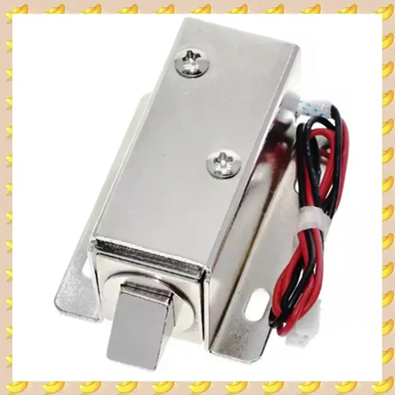 A45U Small Electromagnetic Lock DC12V 0.6A Electronic Lock Electric Bolt Lock For Storage Cabinets Drawers File Cabinet