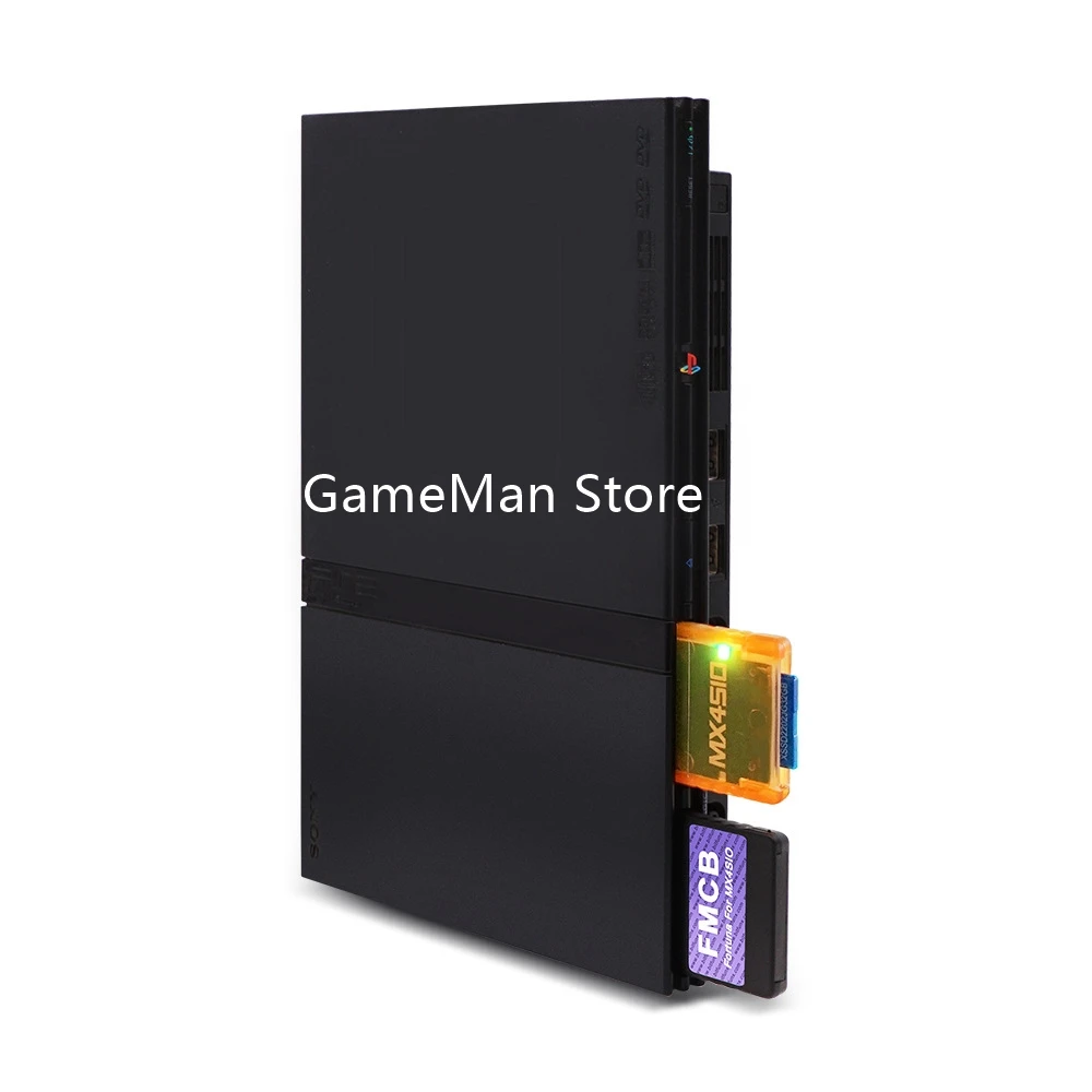 Adaptateur de carte TF/SD pour console PS2, boîtier transparent, carte mémoire MX4SIO SIO2SD, carte de jeu de programme, 5 pièces