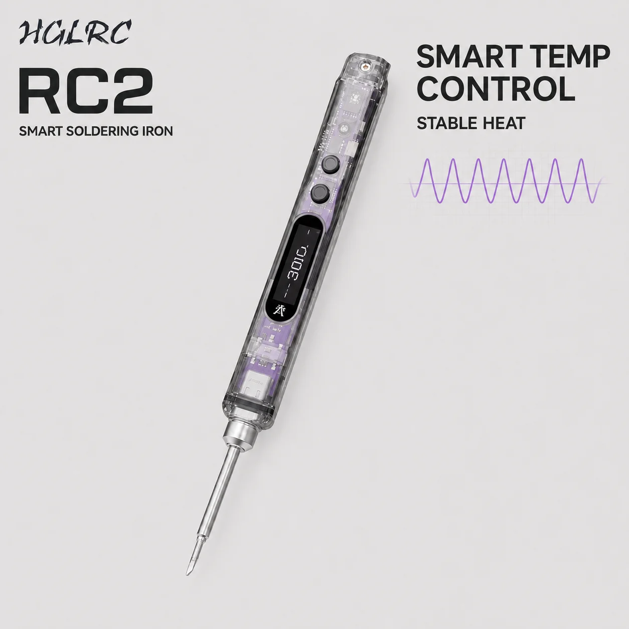 Electronics Repair Classes - HGLRC RC2 65W Portable Electric Soldering