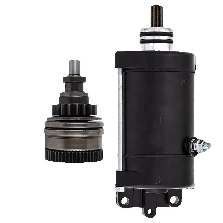 Starter Motor & Bendix Set For Kawasaki  JT1200 JET SKI STX-12F 2003-2007 JT1500 JET SKI 2004-2012 Jet Ski STX12F STX15F