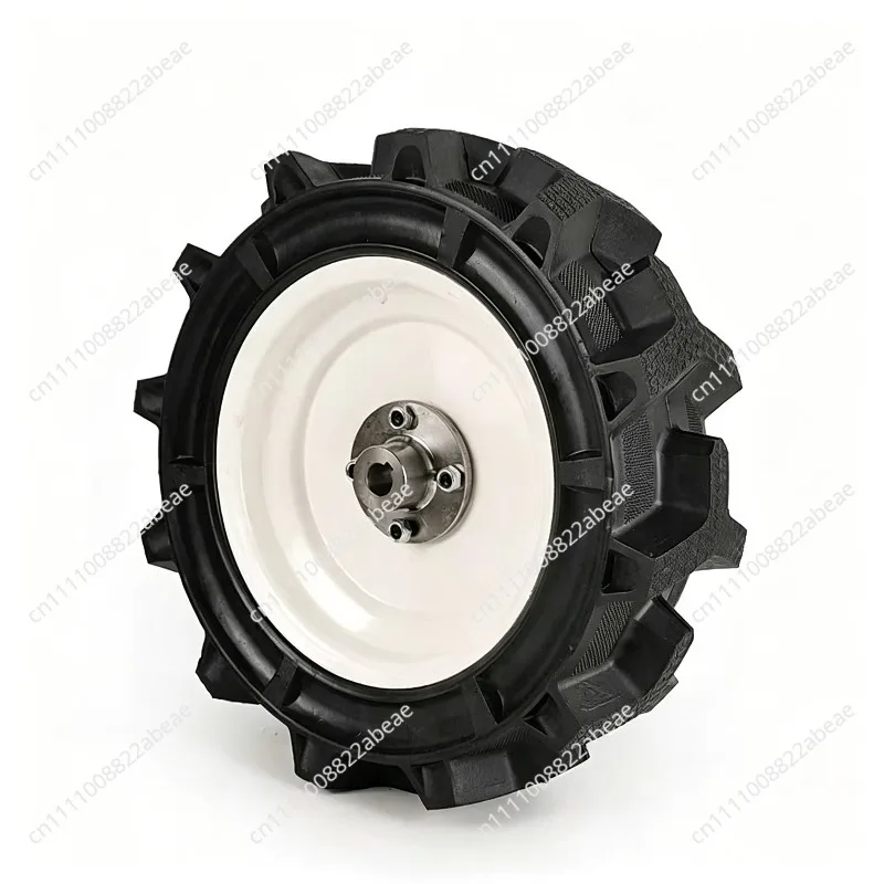 14inch Solid Tire Tubeless 14x5.00-9 Agricultural Tire Steel Hub 17mm Hole for Electric Lawn Mower
