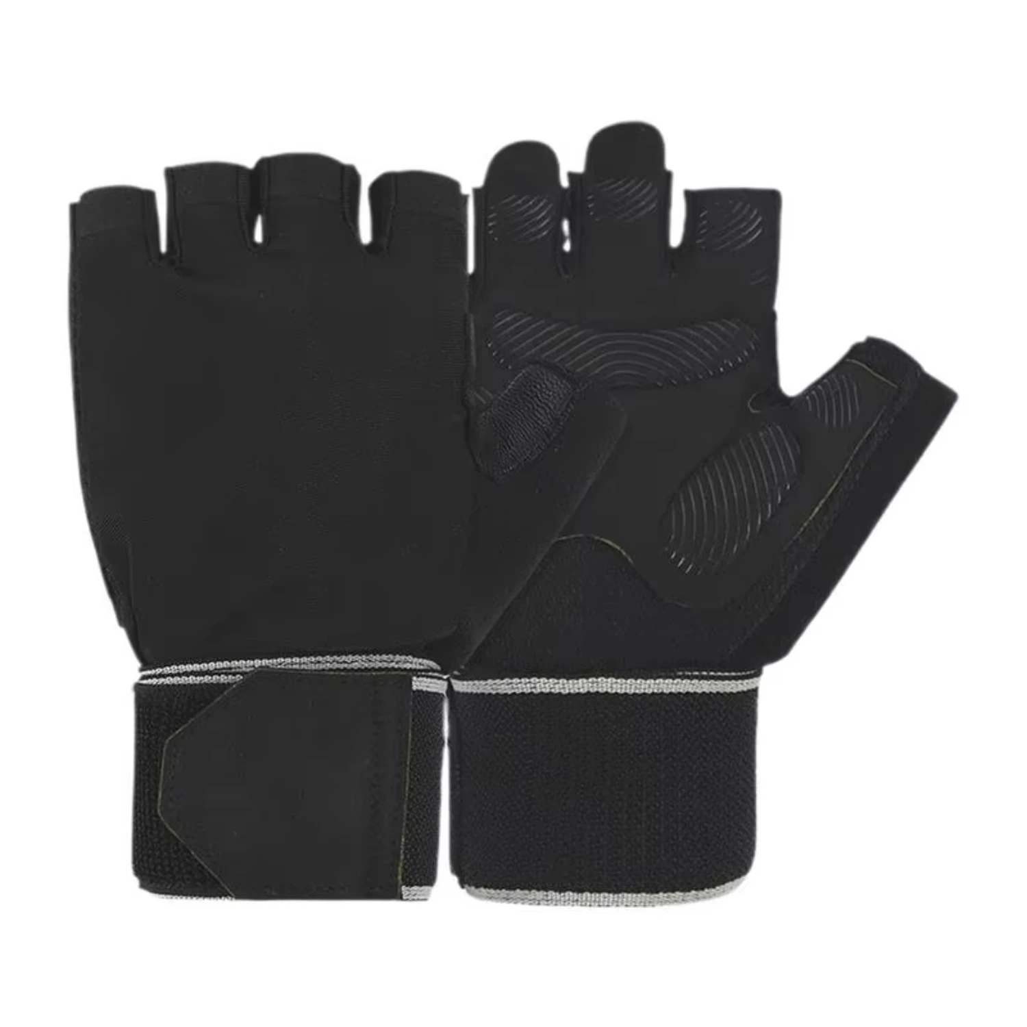 Gym Gloves Adjustable Half-Finger Training Gloves Gym Hand Gloves With Excellent Grip &  Protection  Weightlifting