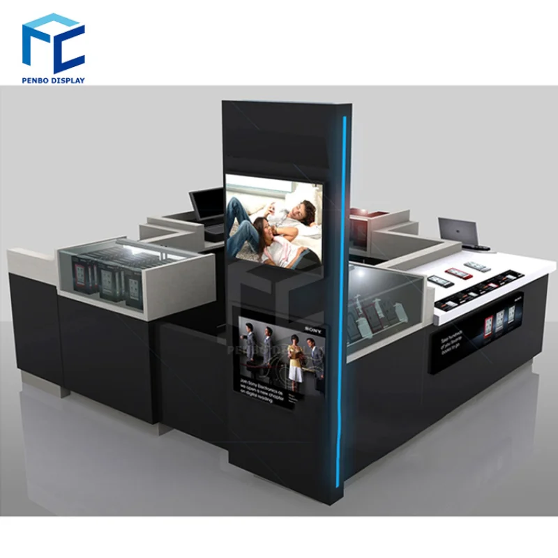 2025 customized.2019 popular ink cart mobile cell phone accessories kiosk , repair kiosk design sale