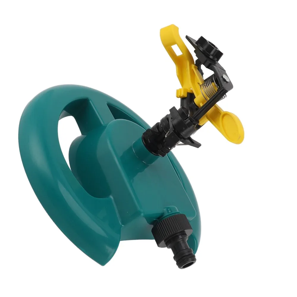 Plastic Garden Sprinkler Easy Installation Lightweight Lawn Sprinkler System G1/2 Thread Rotating Lawn Sprinkler Grass Watering