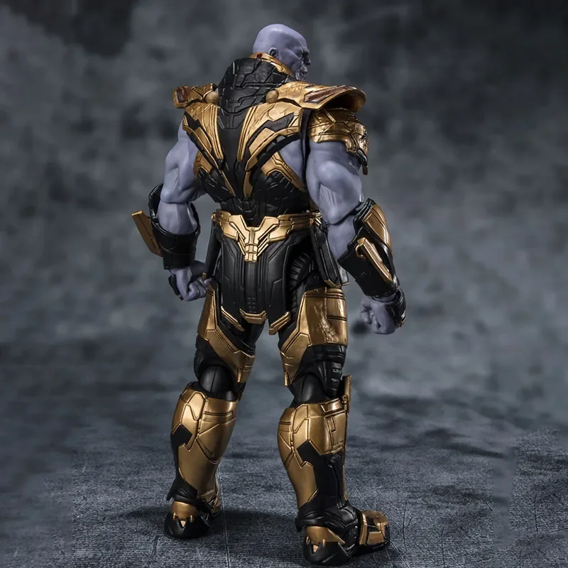 Bandai Thanos SHF Avengers 4 Ultimate Battle Infinity Legend Reborn Edition movable figures model toys ornaments gift collection