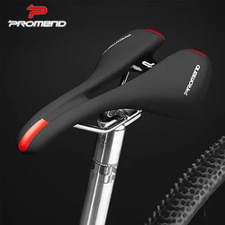 PROMEND Bike Seat Comfortable Mountain Bike Saddle Hollow Breathable MTB Road Bike Saddle Seat Cycling Accessories