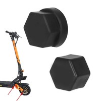 2pc For Kukirin For G3 For Pro Scooter Nut Stopper Anti-rust Cover Nut Stopper Protection Dust Cover E-scooter Accessories