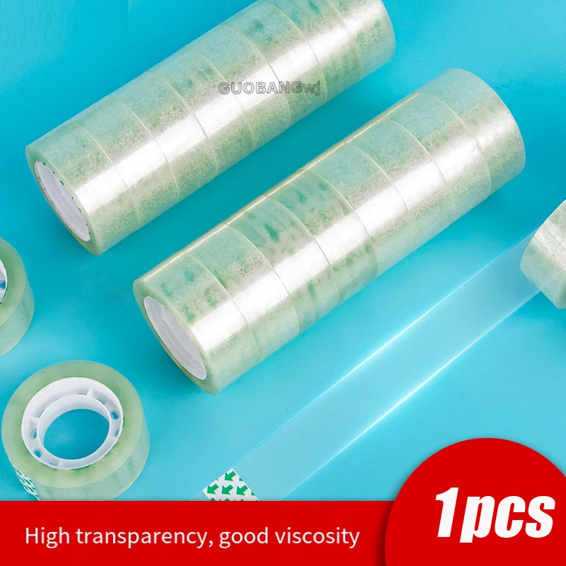 

uper Strong Adhesive Clear Tape 8-25mm Narrow Small Roll for Student Office Packing Sealing Tape 1Pack