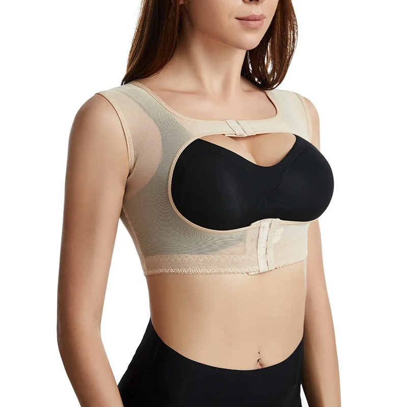 3D Support Body Shaper reggiseni donna petto postura correttore cintura spalla schiena Brace Push Up Shapewear invisibile raccogliere reggiseno