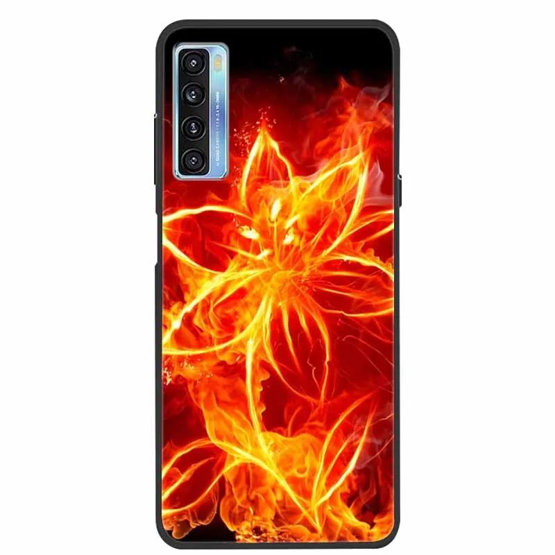 For TCL 20S 20L + Case CooL Silicone TPU Soft Phone Back Cover for TCL 20 5G Cases TCL 20L Plus Funda Audio Ray Shockproof Coque